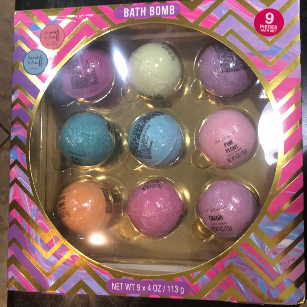 Bath bomb set